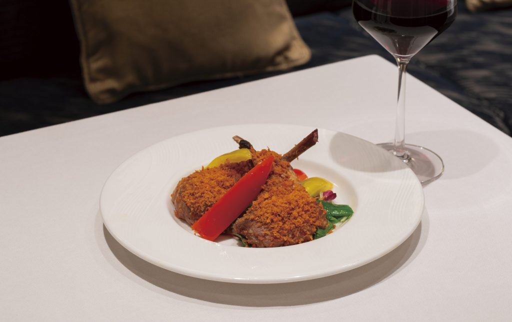 重慶飯店｜麻布賓館｜クリスマスアラカルト｜仔羊のスパイシーオーブン焼き