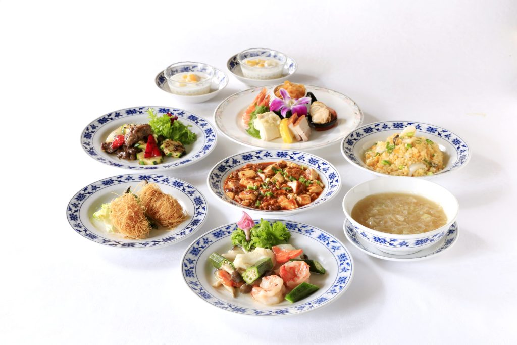 重慶飯店新館 新館個室 ランチコース 平日ランチ