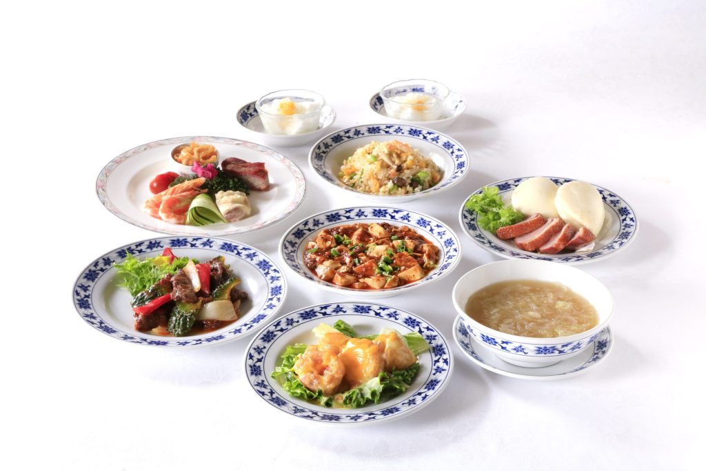 重慶飯店新館 新館個室 ランチコース 平日ランチ
