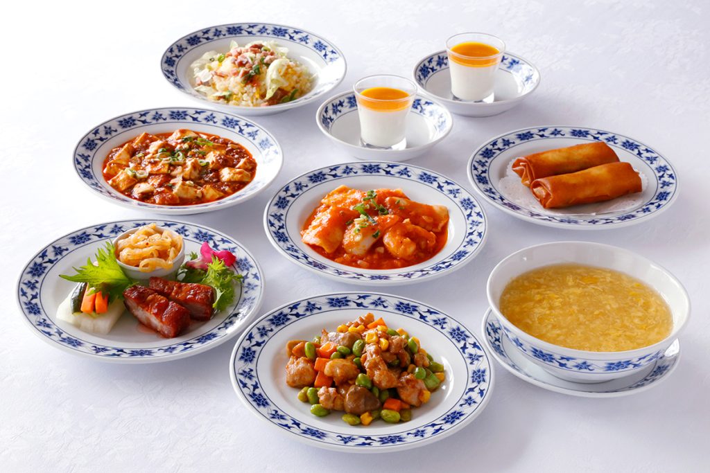 重慶飯店|新館1F|グランドコース|水仙
