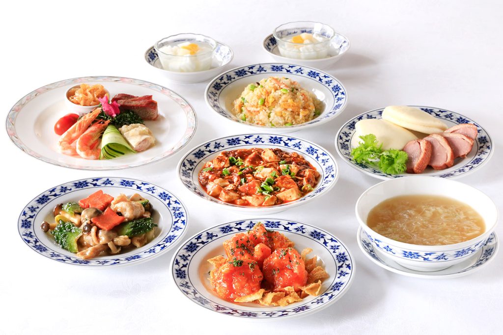 重慶飯店新館 新館個室 ランチコース 平日ランチ
