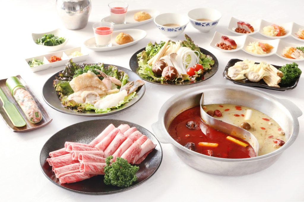 重慶飯店｜本館｜火鍋プラン【プレミアム：生ビール飲み放題7種付き】15000円