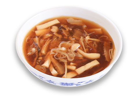 重慶茶樓｜きのこフェア｜キノコ入りフカヒレスープ