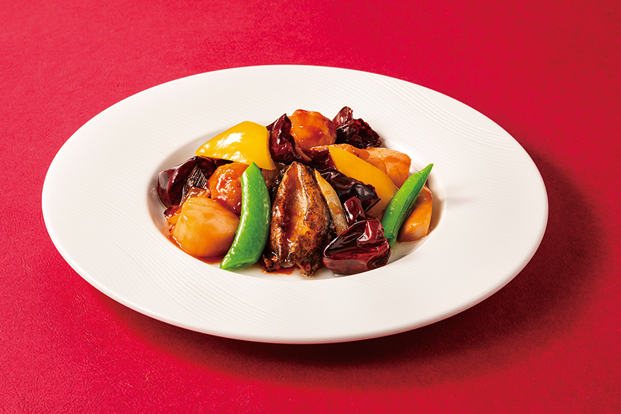 重慶飯店｜麻布賓館｜鮑、帆立貝、ロブスターの四川唐辛子炒め