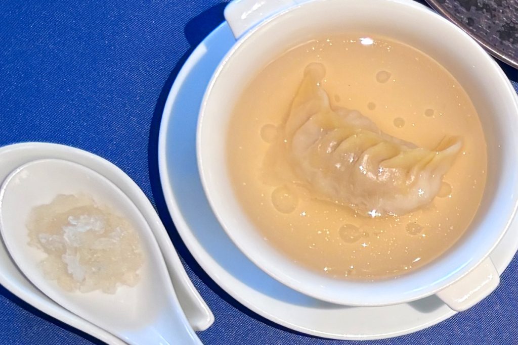 重慶飯店|名古屋店|35周年特別コース|フカヒレ餃子
