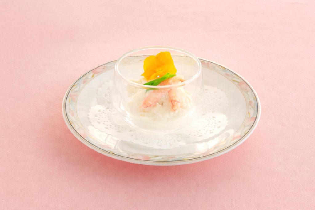 重慶飯店|新館|母の日限定 ズワイ蟹の卵白炒め 淡雪仕立て